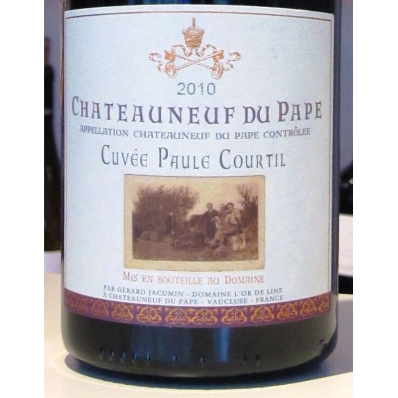 Cuvée Paule Courtil – Châteauneuf-du-Pape von Domaine L’Or de Line