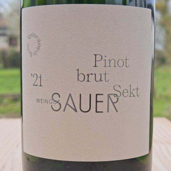 Pinot Sekt Brut von Weingut Familie Sauer