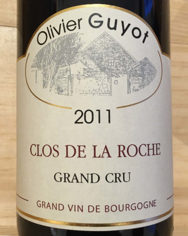 Clos de la Roche Grand Cru 2011 von Domaine Olivier Guyot