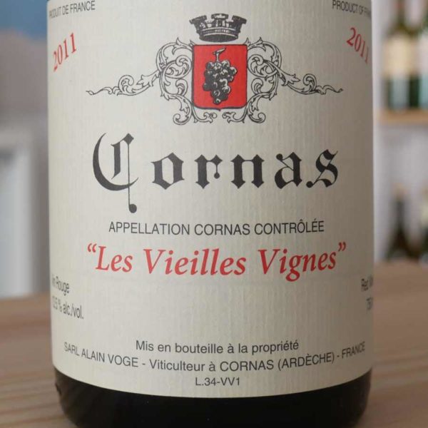 Les Veilles Vignes Cornas 2011 von Domaine Alain Voge