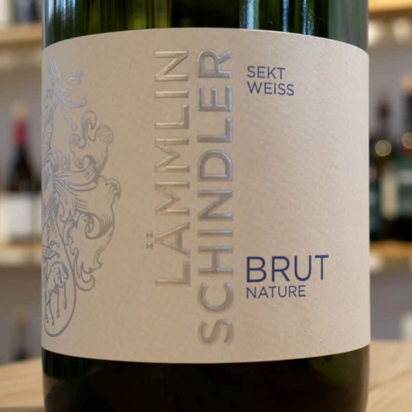 Sekt Weiss brut nature von Weingut Lämmlin-Schindler