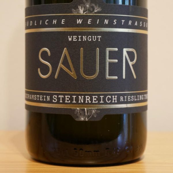 Riesling Steinreich 2019 von Weingut Familie Sauer