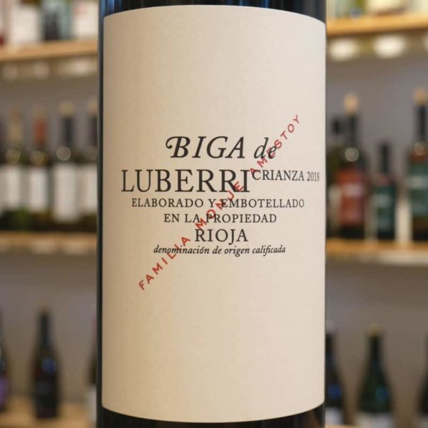 Biga de Luberri Rioja Crianza von Familia Monje Amestoy