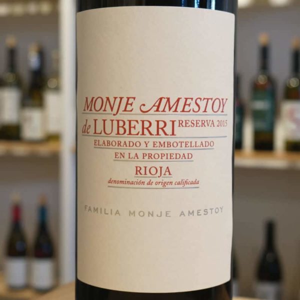 Monje Amestoy de Luberri Reserva