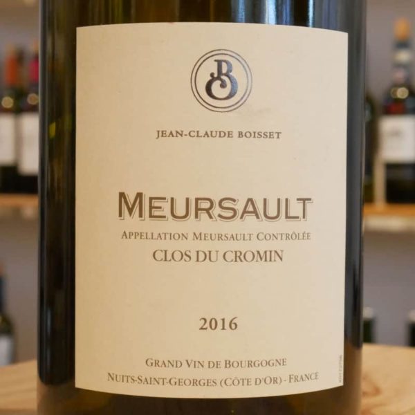 Meursault „Clos du Cromin“ 2016 von Jean-Claude Boisset