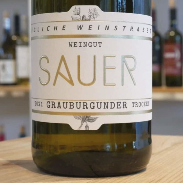 Grauburgunder von Familie Weingut Sauer