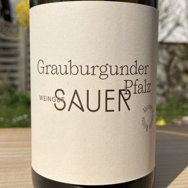 Grauburgunder Gutswein von Weingut Familie Sauer